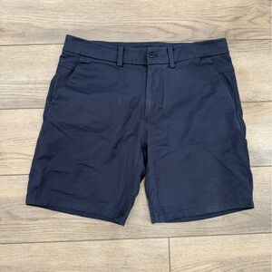 Lululemon Athletica Navy Men's Flat Front Shorts
